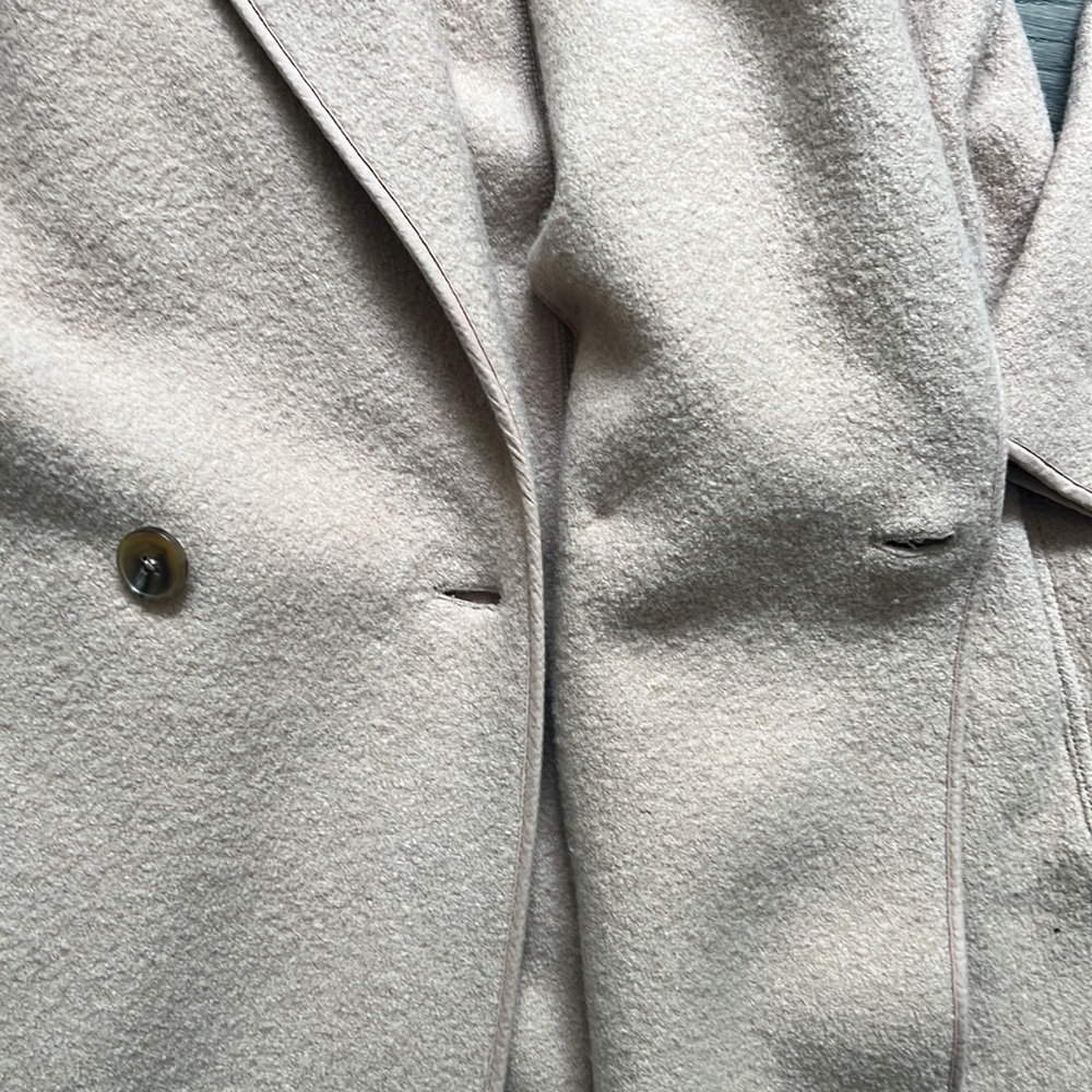 🔥WILFRED🔥 | Aritzia Charlize jacket in sandy beige 100% merino wool - Picture 11 of 15